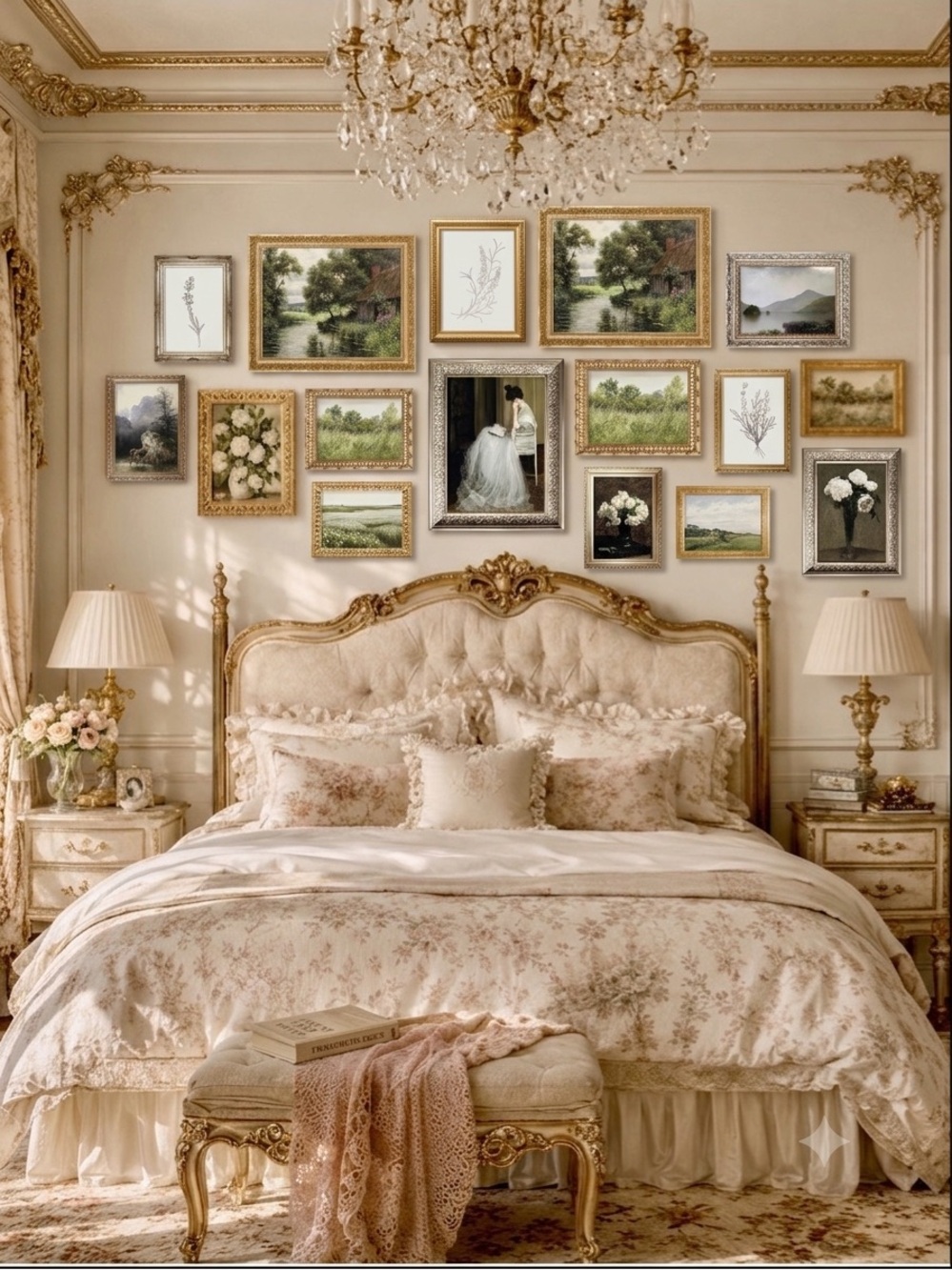 Pick Any 5 | Moody French Country Botanical Landscape | Gallery Wall Art Prints